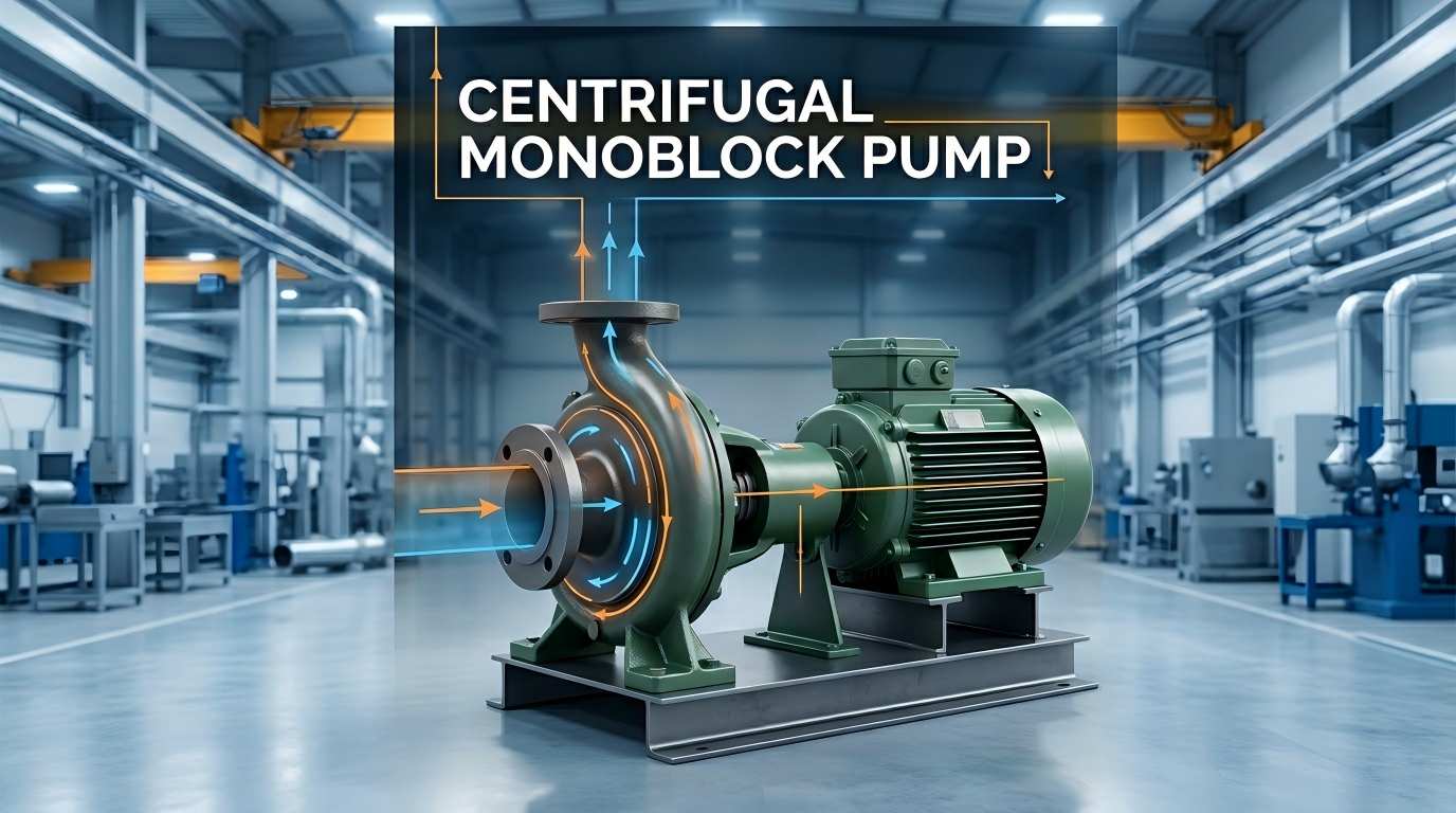 Apakah itu Pam Monoblock Empar? Analisis Lengkap Prinsip Kerja, Ciri Struktur dan Aplikasi