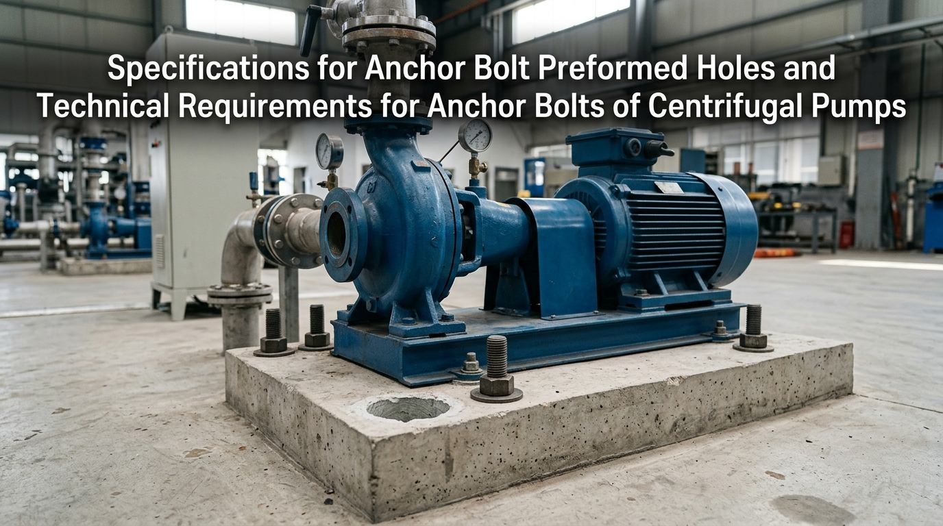 Spesifikasi untuk Lubang Prabentuk Anchor Bolt dan Keperluan Teknikal untuk Bolt Anchor Pam Empar