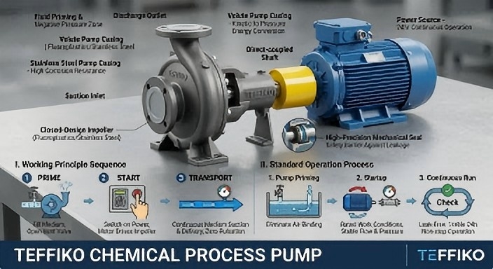 Teffiko chemical process pump